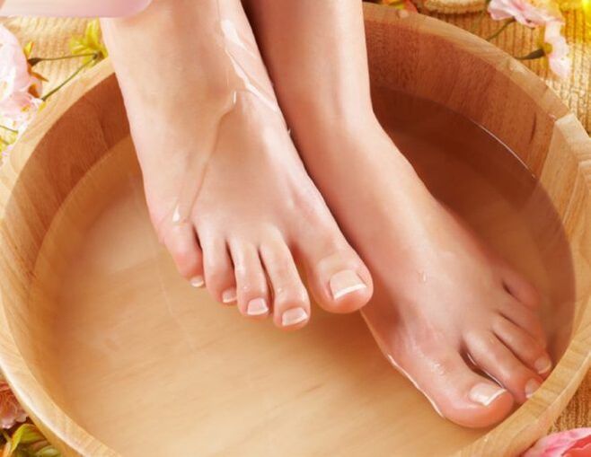 foot baths for fungal infections